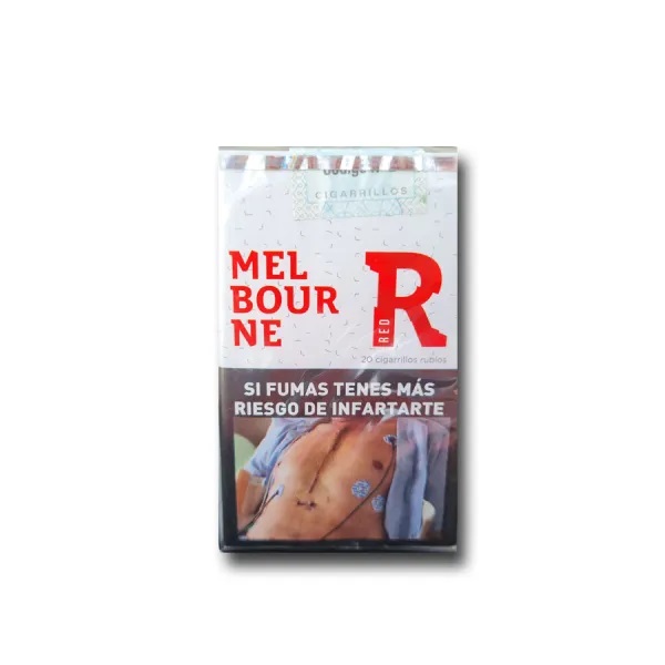 CIGARRILLOS MELBOURNE rojo clasico